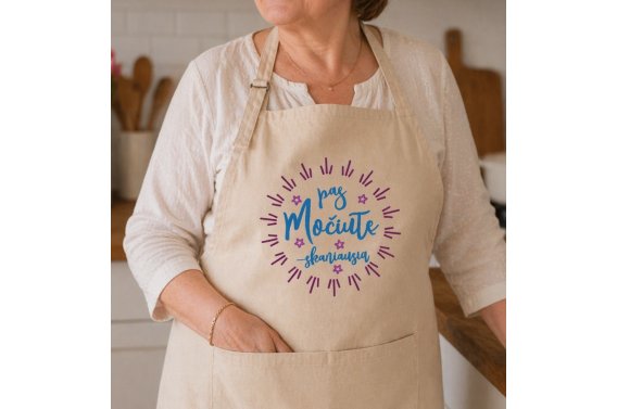 Prijuostė "Pas močiutę skaniausia"