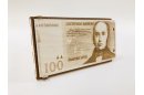 Mediis dovanų vokelis - 100 litų