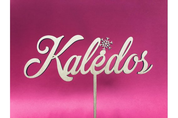 Medinis torto smeigtukas "Kalėdos"