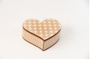 Širdutės formos dėžutė
