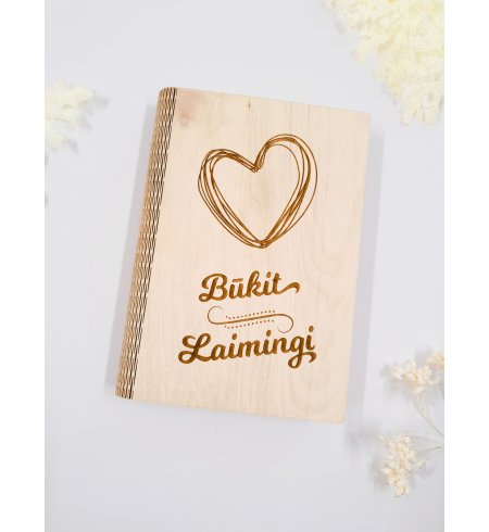 Dėžutė - knygutė "Būkit laimingi"