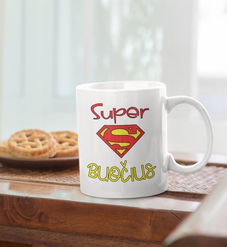 Puodelis "Super buočius"