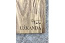 Medinė pjaustymo lentelė "Tėčio užkanda"