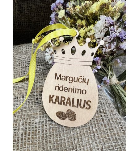 Medalis margučių ridenimo nugalėtojui