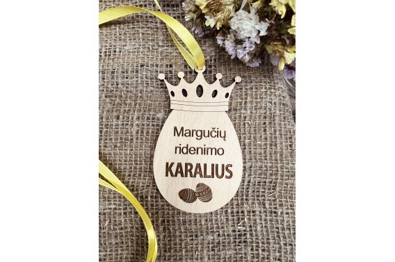 Medalis margučių ridenimo nugalėtojui